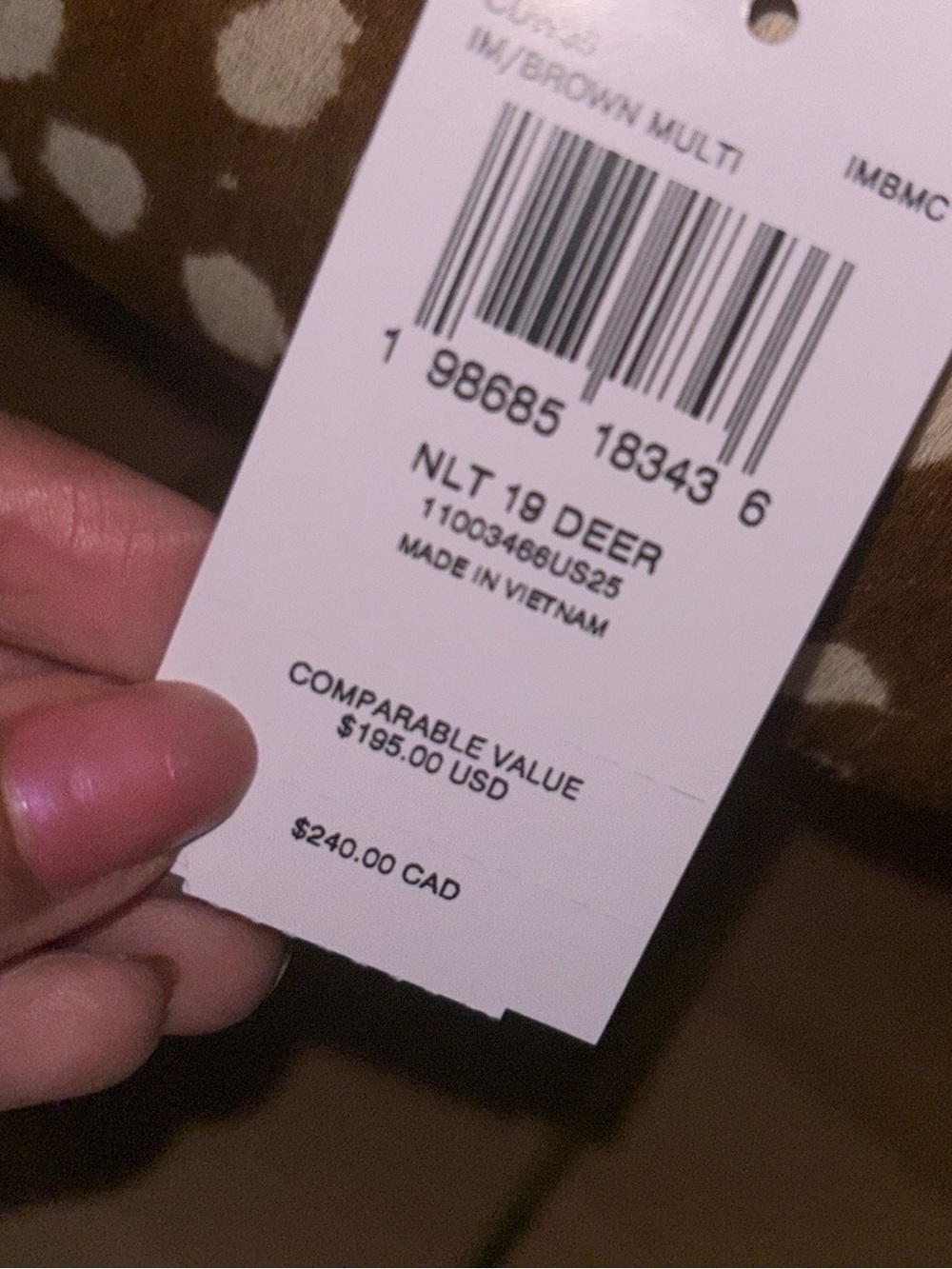 Coach Outlet Nolita 19 With Deer Print 🦌 - Picture 14 of 14